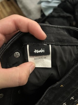 Ksubi Jeans Size 34 All Black Men's skinny jeans