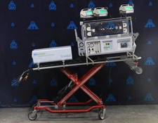 AirBorne Voyager Transport Incubator w/ Ferno PowerFlexx+ Ambulatory Stretcher