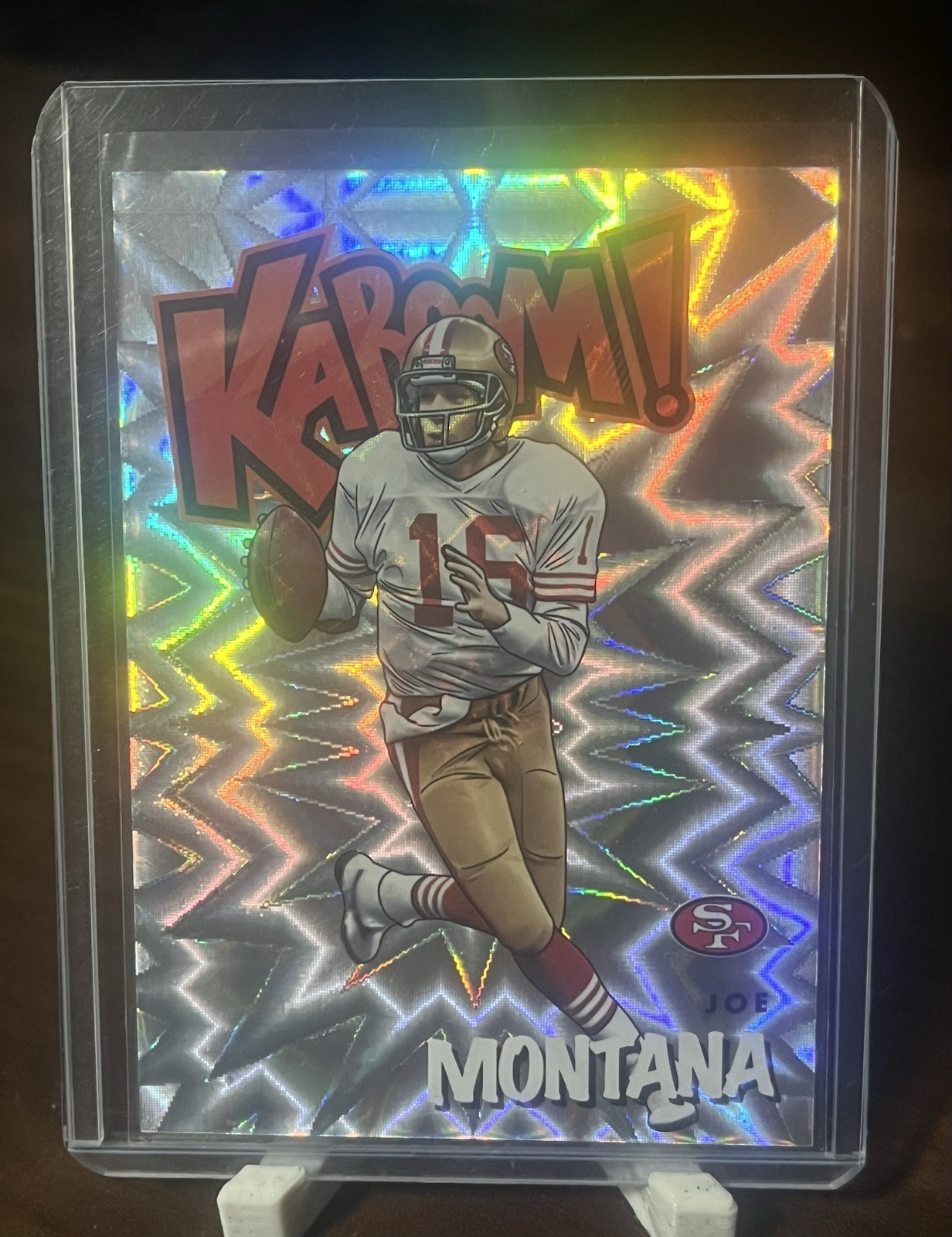 2021 Panini Absolute - Kaboom! Joe Montana #K17