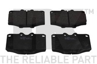 NK Bremsbelagsatz, Scheibenbremse 224509 FüR Toyota