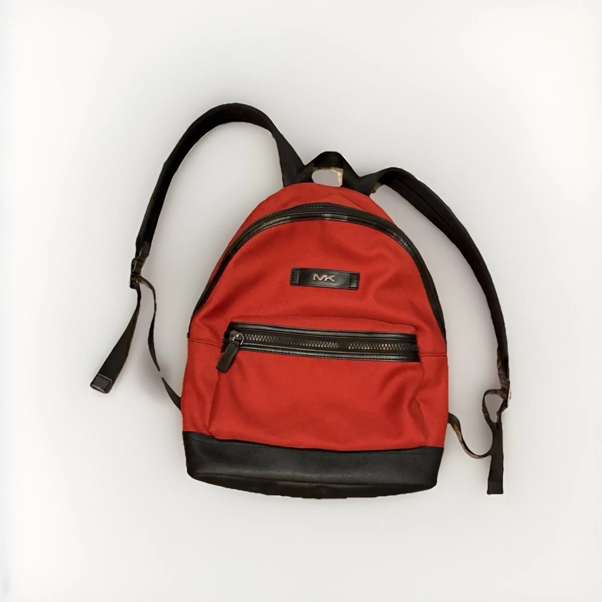 Michael Kors Kelsey Backpack Women Large Brandy Red NWT Nylon 30F7GO2B7C Michael Kors Burgundy Kelsey Nylon Backpack ~ | Mercari main image 4