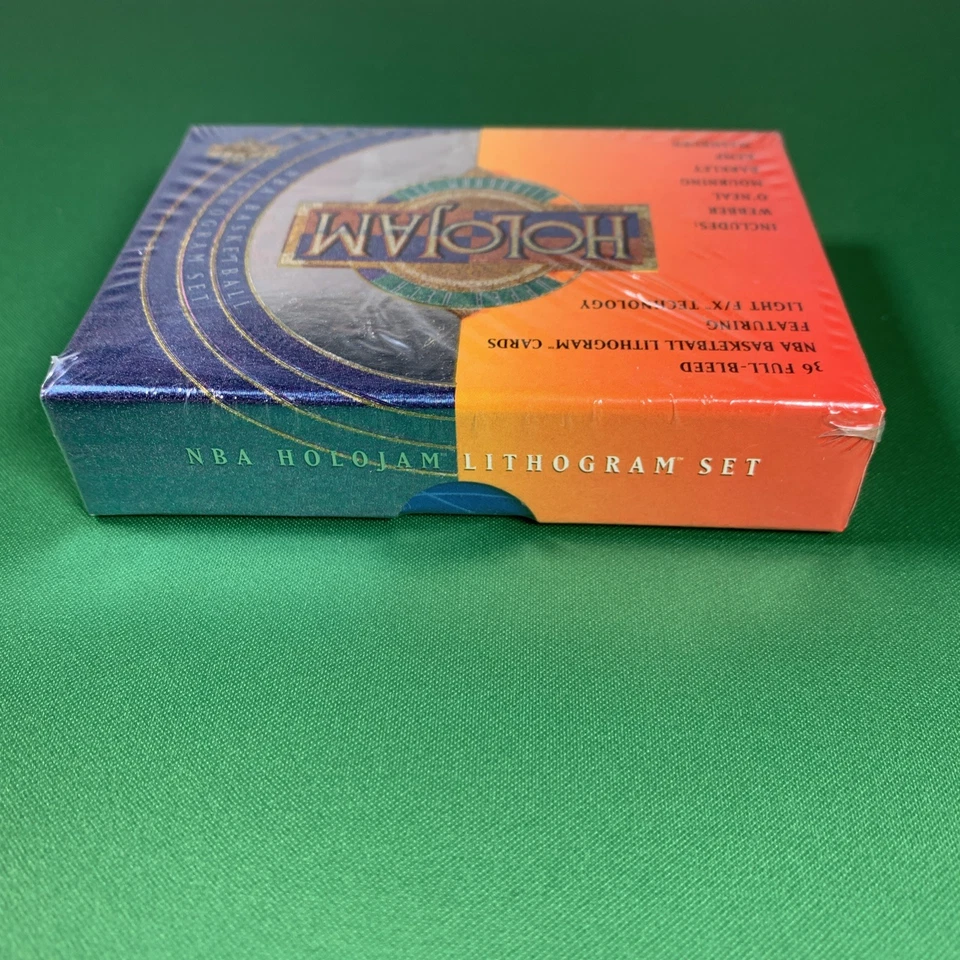 Juego de 36 cartas con litograma Holojam de la NBA Upper Deck 1994 Michael Jordan Shaq NUEVO sellado Foto 4 de 4