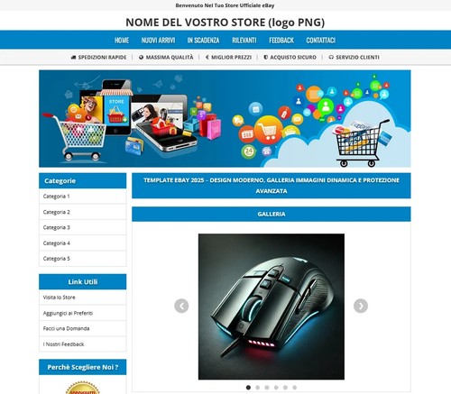 ๐น Template eBay 2025 โ Nuova Galleria (On/Off) Sistema di Sicurezza Avanzato ๐น - Foto 4 di 14