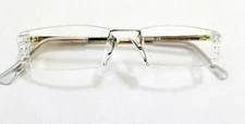 Just Enough Bling CLEAR CRYSTAL Crystals Reading Glasses