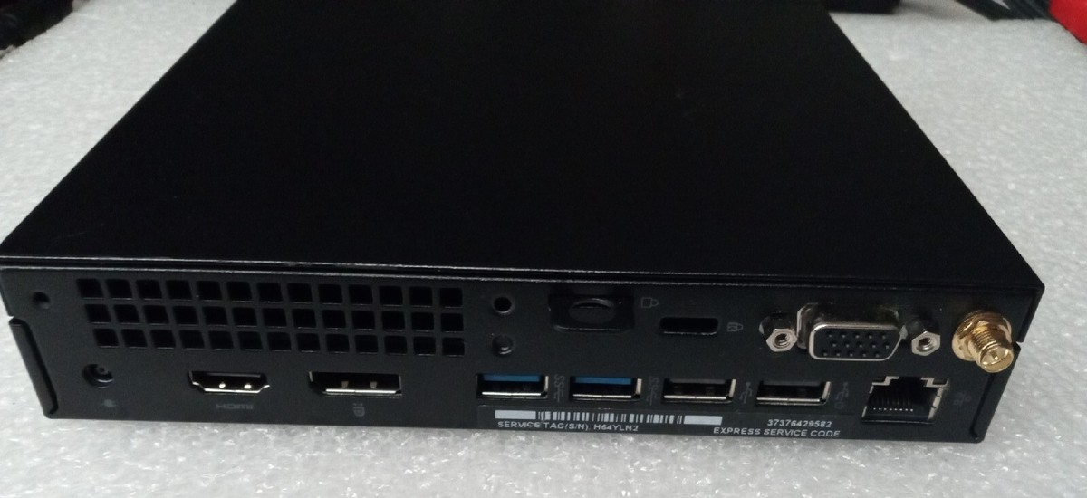 Dell Optiplex 3050 Micro Intel Core i5-7500T 2.70GHz 8GB RAM WiFi