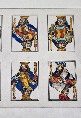 Rare Hand Painted Signed Karl Gerich(1956-2016) Wall Art Playing Card Poker 1982 - Picture 4 of 7