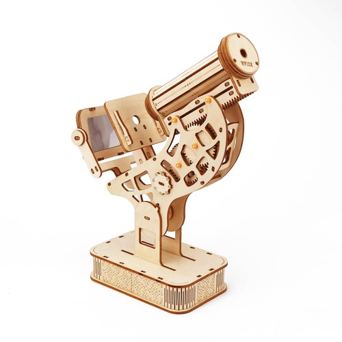 3D puzzle toys wooden diy microscope specimen Birthday presents for kids - Picture 10 of 11