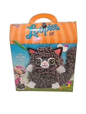 ALEX DIY Loopies CAT Yarn & Plush CAT Craft Kit - NEW In Box | eBay