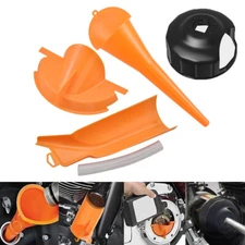 Oil Change Kit Drain Fill Oil Funnel Transmission Crankcase For Harley Touring