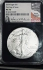 2024 Eagle $1 NGC MS70 FDOI, Signed by Anna Escobedo Cabal