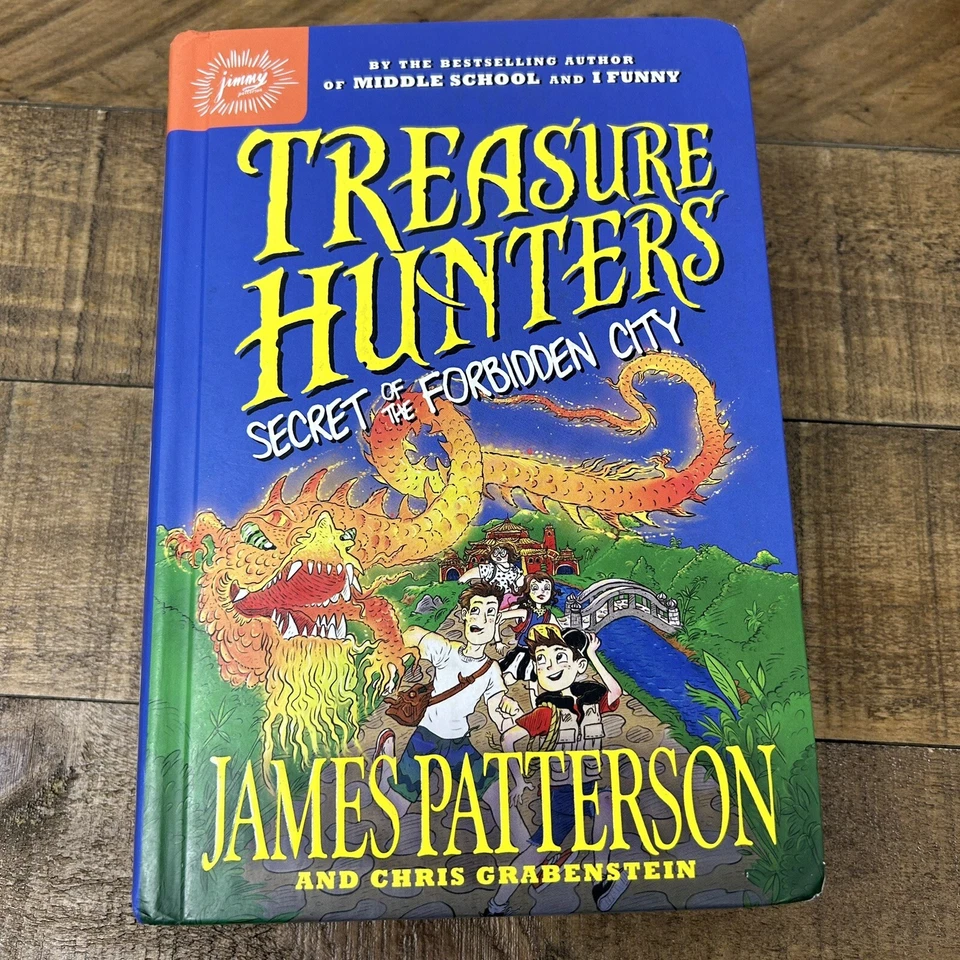 James Patterson Treasure Hunters Books 1 2 3 Lot of 3 Hardcover Illustrated - Image 4 of 4