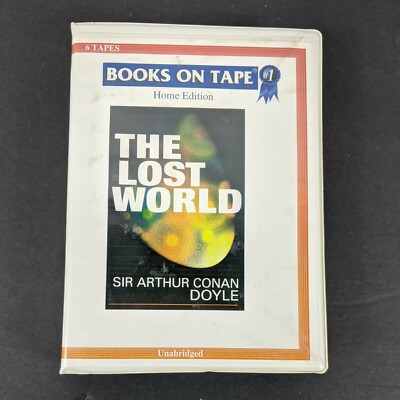 The Lost World Audiobook by Sir Arthur Conan Doyle  Cassette Tape