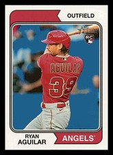 Ryan Aguilar RC 2023 Topps Heritage #309 Rookie Los Angeles Angels NM-MINT