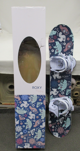 ROXY Poppy 90cm スノーボード New Roxy Poppy Package Snowboard and Bindings- 90