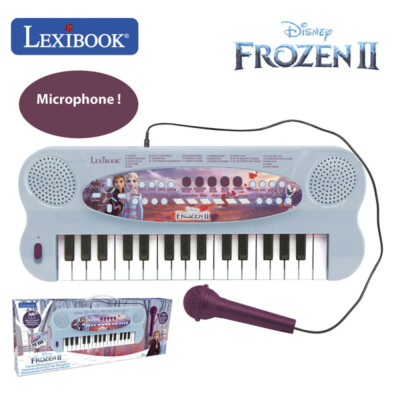 Lexibook Disney Frozen 2 ミュージックセット LEXIBOOK DISNEY FROZEN 2 II ELECTRONIC KIDS TOY KEYBOARD W/ MIC