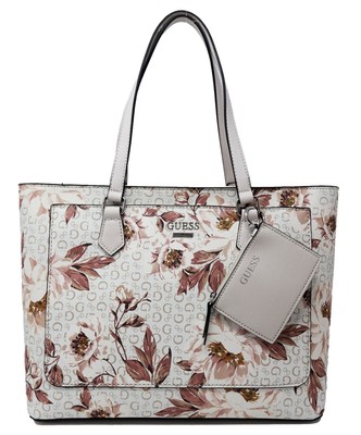 guess flower handbag