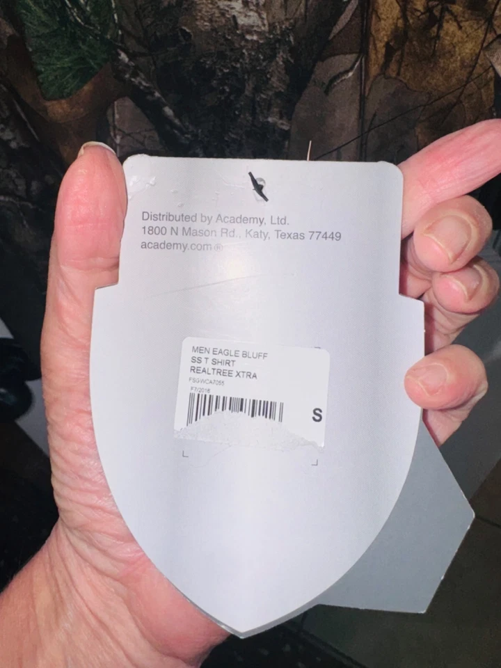 Game Winner Mens Realtree Max-5 Camo Short Sleeve Shirt Hunting Dri Fit Size S - Image 4 of 4