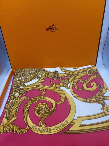 "Les Tuileries" Hermès Printed Silk Carré