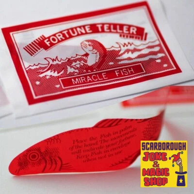 Fortune Teller Miracle Fish ~ Vintage Party Favour ~ Classic Dinner Novelty NEW