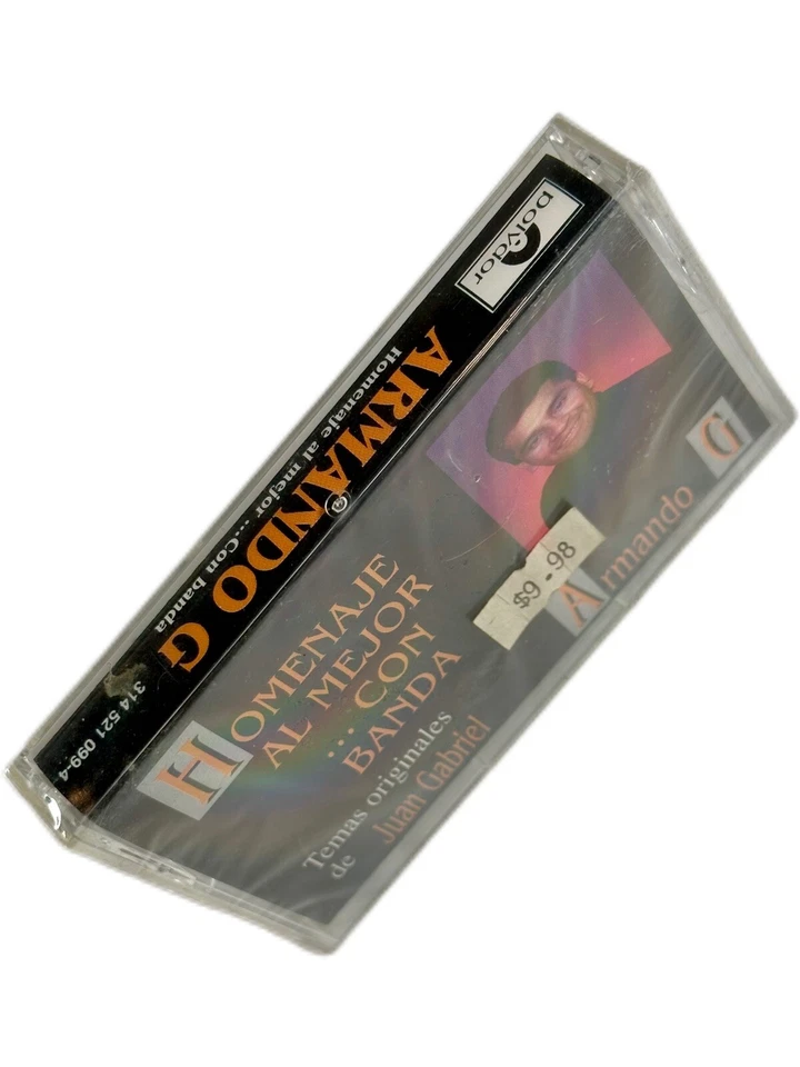 ARMANDO G Homenaje Al Mejor Con Banda Temas Originales de Juan Gabriel Cassette Foto 3 de 4