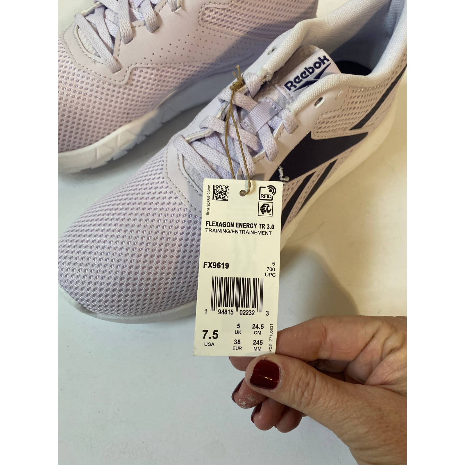 Reebok Lavender Flexagon Energy TR 3.0 Training Sneakers Women's Size 7.5 |  eBay