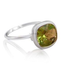 925 Sterling Silver Amethyst Womens Rings