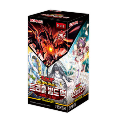 Rush Duel ''Triple Build Pack: Evolution Impact'' Korean 1 BOX (RD/TB02-KR)