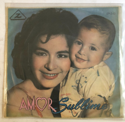 AMOR SUBLIME, FEAT, TRIO LOS GALLEGOS / VIRGINIA RICO,  MEXICAN 7¨ SINGLE PS