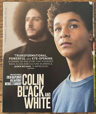 COLIN IN BLACK AND WHITE Netflix FYC DVD RARE (not BLU-RAY ) Kaepernick