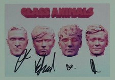 Glass Animals JSA Signed Autograph Dreamland Art Card Vinyl Fully Signed