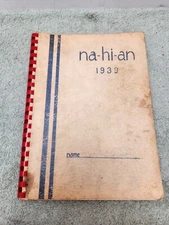 1939 Naselle High School Yearbook Washington NA-HI-AN