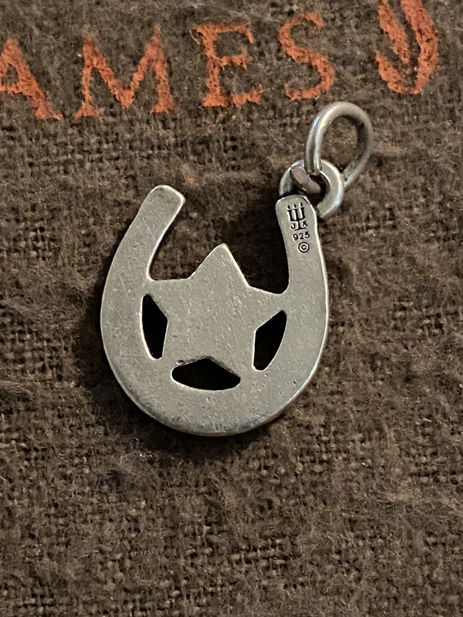 James Avery Retired My Lucky Star Horseshoe Charm Sterling Silver