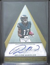 2016 Panini Preferred Panini Choice Award Autograph #114 Nelson Agholor No 3 of 