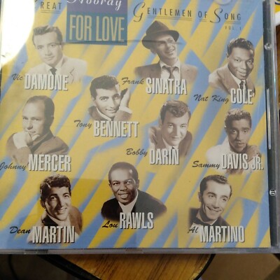 Hooray for Love: Great Gentlemen of Song, Vol. 1 by Various Artists (CD, Jul-19 