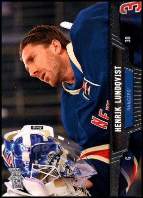 2013-14 UD Upper Deck #28 Henrik Lundqvist - HOF FREE SHIPPING!