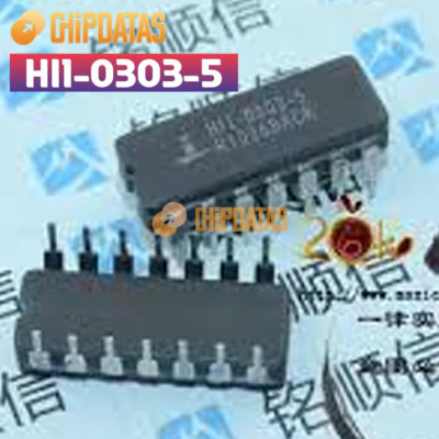 1PCS INTERSIL New HI1-0303-5 CDIP14 CMOS Analog Switches