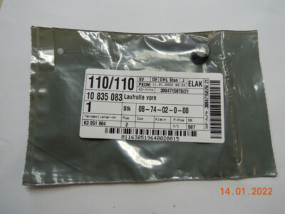 Rolle Lauf an der Bürste Original Miele TRIFLEX HX1 Art. 10835083/10835082