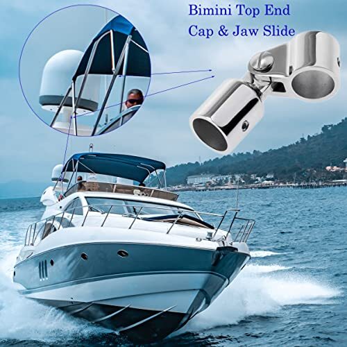 Bimini Top Jaw Slide Eye End Cap Marine Boat Hardware Heavy Dudy Bimin