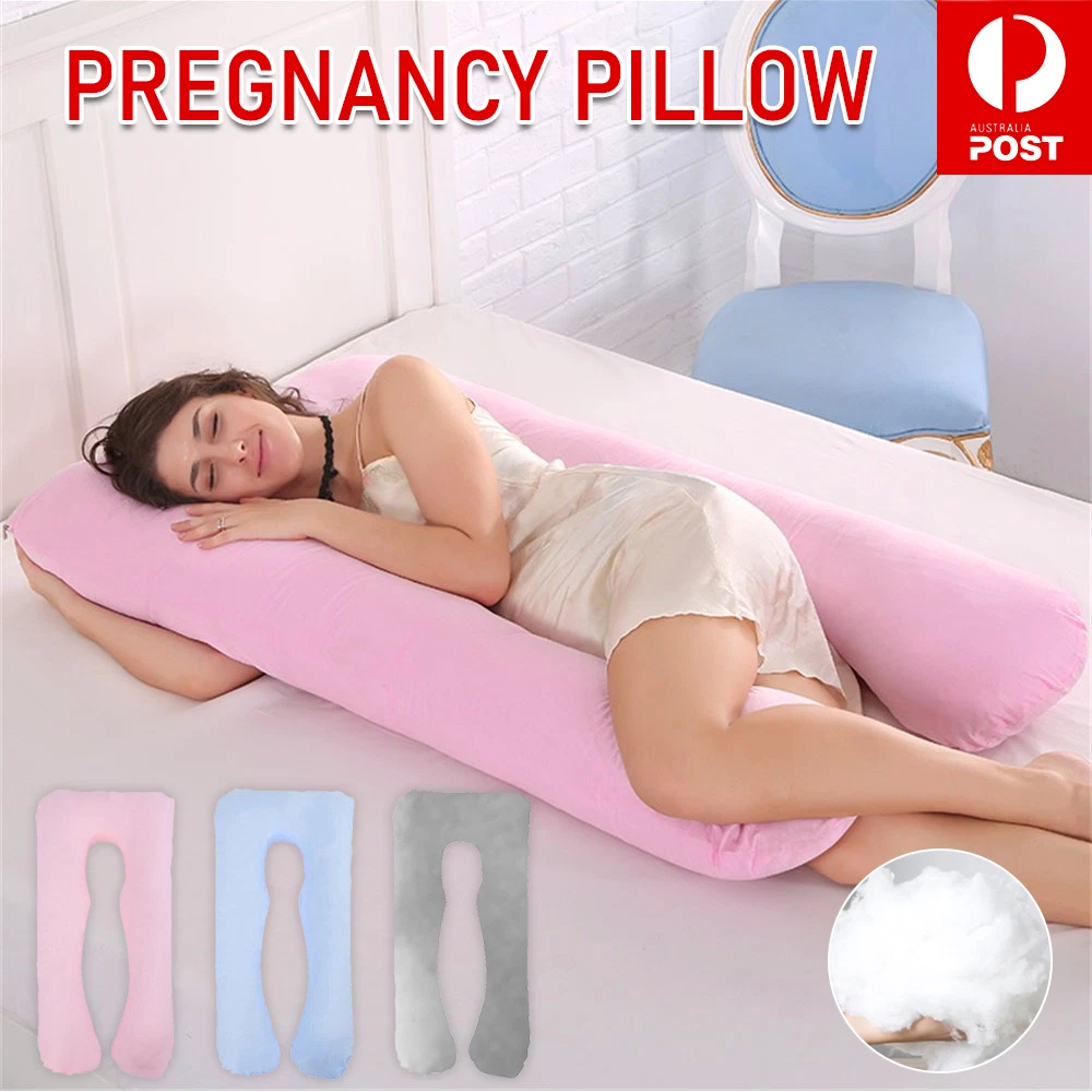 U Shaped Pregnancy Pillow Full Body Pillow for Back Legs Belly
