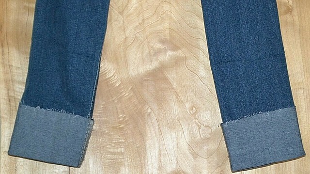 Sam Edelman The Mary Jane Rhinestone Accented Distressed Blue Jeans Size 2 / 26 for sale online