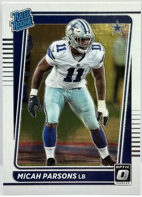 2021 Panini Donruss Optic - Rated Rookie #245 Micah Parsons (RC) DAL