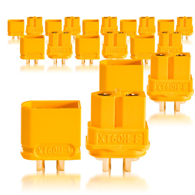 Hochstrom XT60U Stecker Buchse Goldkontaktstecker 10 Paar partCore 100238
