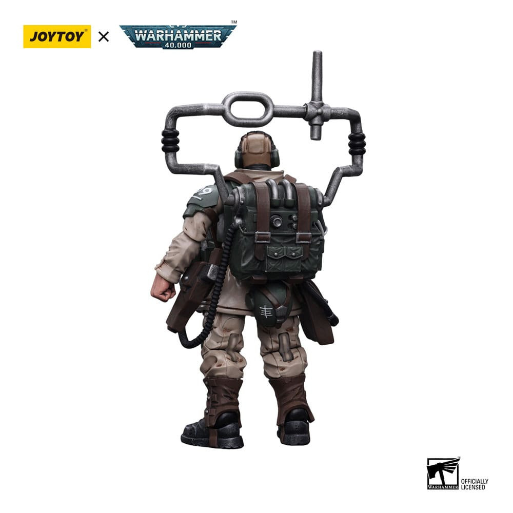 JoyToy Space Marines Astra Militarum Cadian Command Squad Figurine articulée 1/18 - 4