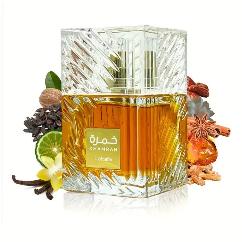 Lattafa Khameah Unisex Perfume 3.4oz, Spicy Vanilla & Amber