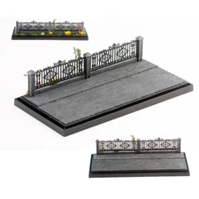 1/72World War II European Street Scene Model Display Platform with Display Cover