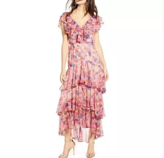 Wayf clearance ruffle dress