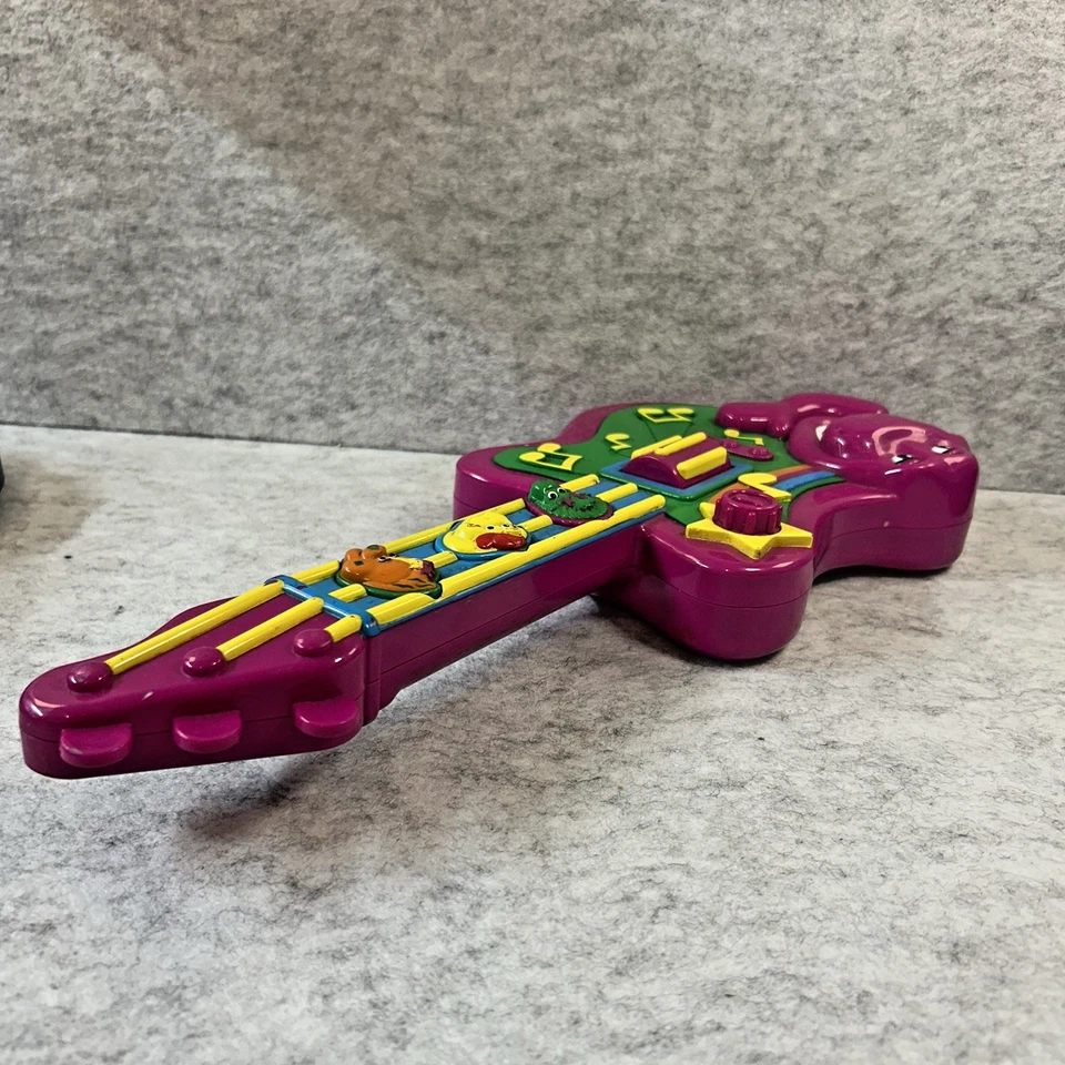 复古 2000 年代 Y2K 玩具 批量 - Barney、Baby Minnie、Blues Clues、See N Say - 可正常工作 — 第 4/4 张图片