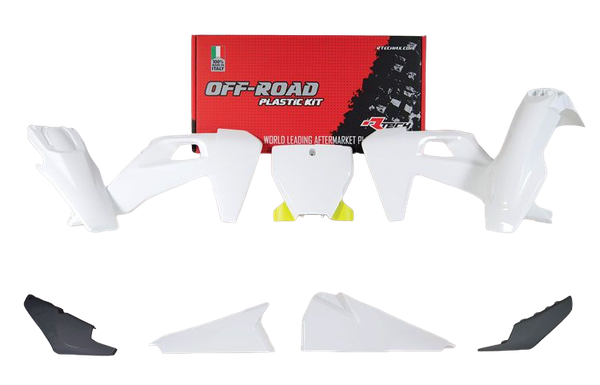 Rtech Plastikkit Passt An Husqvarna FC TC 125 250 350 450 19-22 OEM Weiß-image