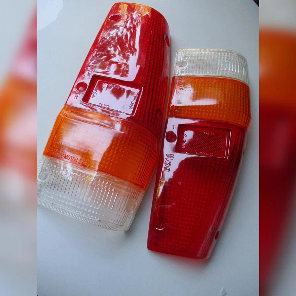Tail Light Rear Lamp Lens RH LH Fit Mitsubishi L200 Dodge Ram 50 Express 84 - Imagem 3 de 4