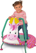Nursery Trampoline - Unicorn Toddlers Trampoline Encourages Childrens Active Pla